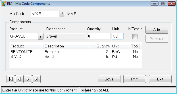 Mix Coding Using Mix Code Components