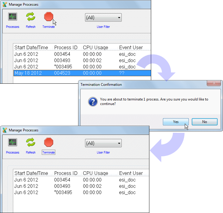 Manage Processes